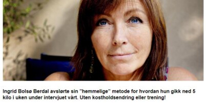 Anita Skorgan i falsk reklame : - Det er helt ille. Jeg føler meg misbrukt
